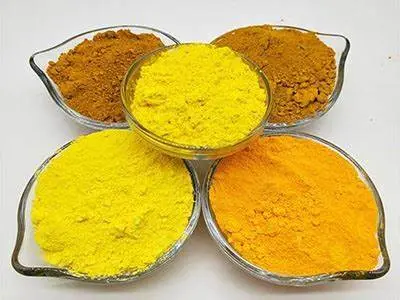 Pigments organiques de couleur jaune pour le plastique en béton de 128