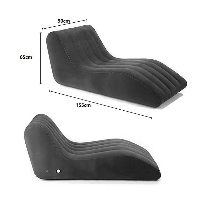 Inflatable Sofa Lounge Chair Yoga Chaise Lounge Inflatable Deck Sofa Sex Chair