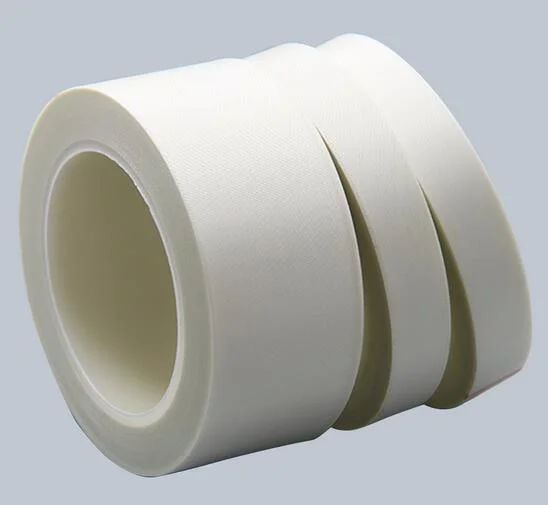 Ruban en toile de verre blanc en silicone isolé haute température 130mic*500mm*10m utilisé Pour d'autres appareils tels que le climatiseur