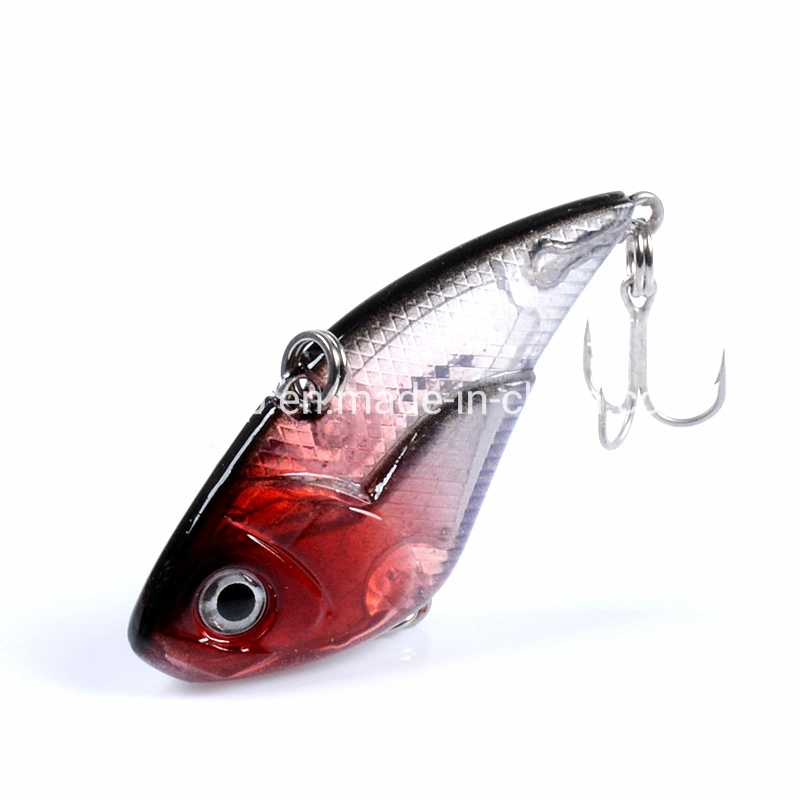 6 Colors 5.3cm/14.30g 10# Hook Full Swimming Layer Hard Bait Far Longer Shot Vib Fishing Lure