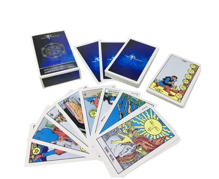 Hot Sell Custom Tarot Karten, Freizeit und Unterhaltung Brettspiele, personalisierte Poker Karten und Schach-Karten