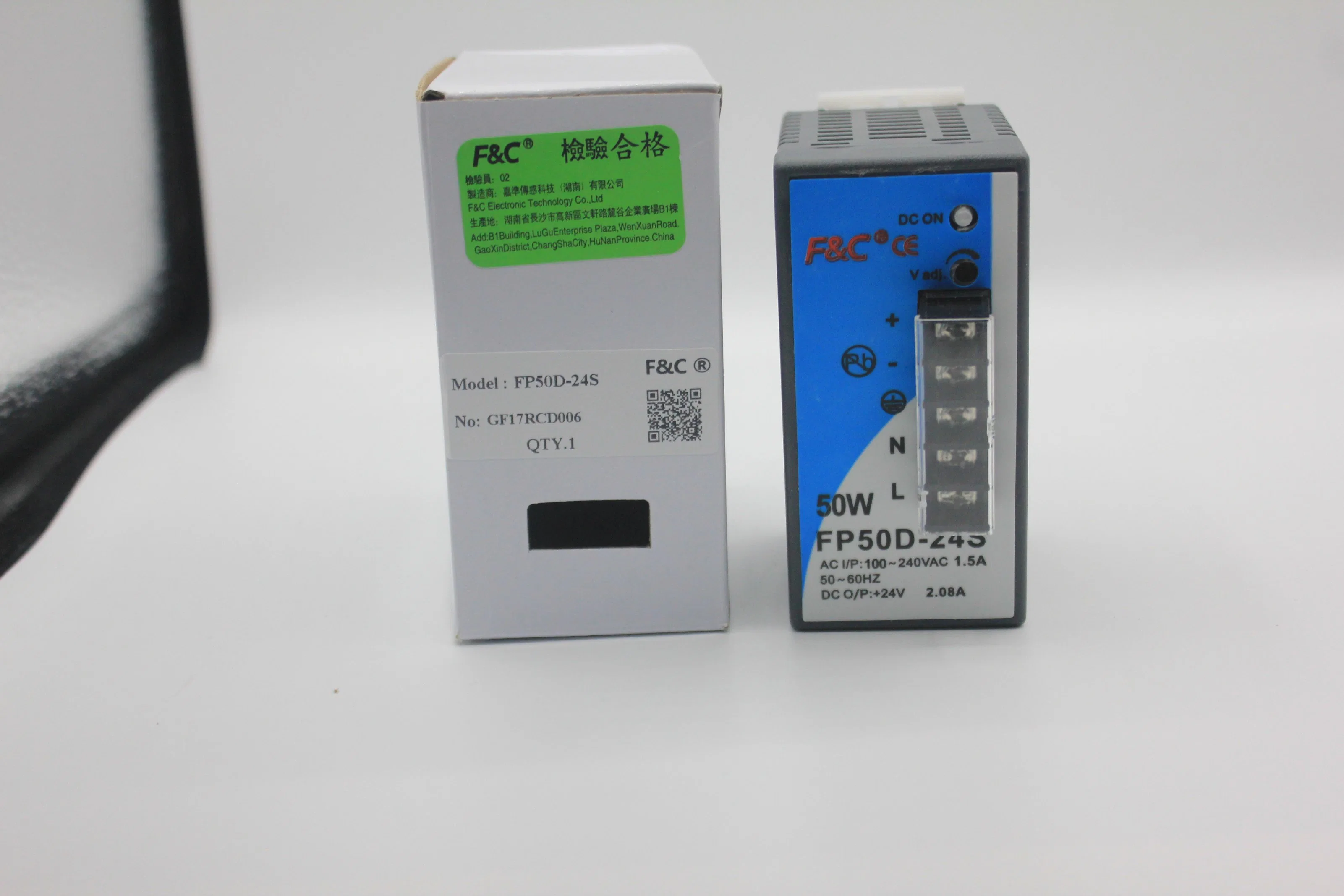 Customized DIN Rail Switching Power Supply Fp25D-24s 25W 24V 1.0A with CE Certification