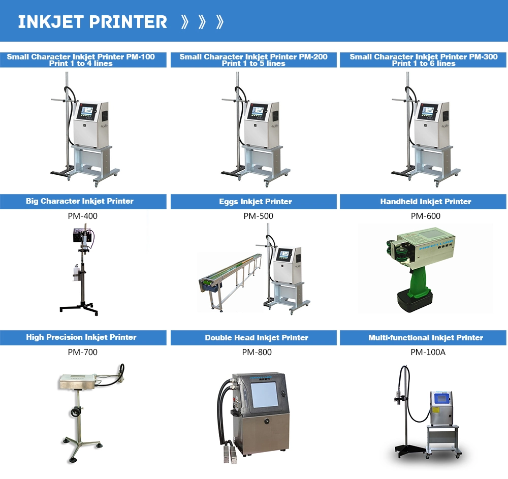 Series Number Label Cable Bottles Batch Coding Cij Inkjet Printer