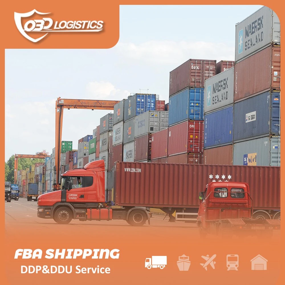 Best Freight Forwarder da China para o Reino Unido Espanha França Alemanha transportes de contentores de caminhões de carga