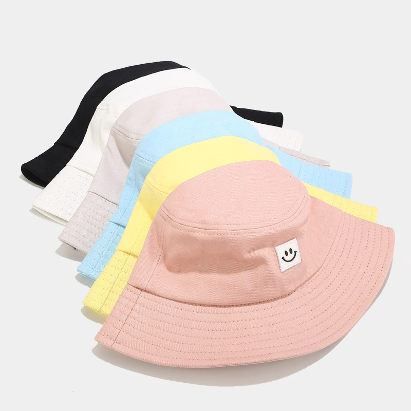 Wholesale/Supplier Smiling Face Pure Cotton Unisex Bucket Hat