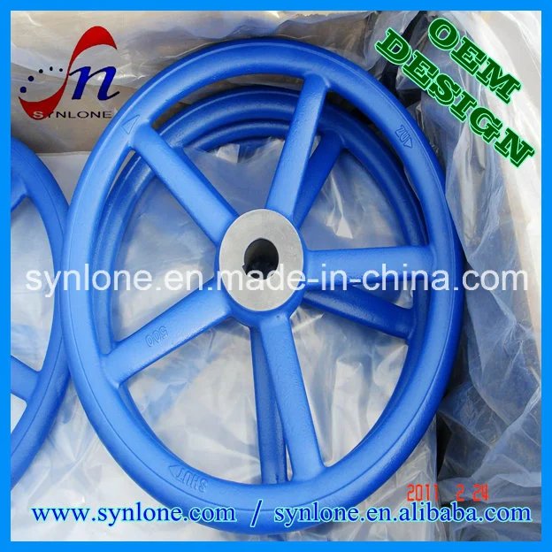 Sand Casting Process Iron Hand Wheels for Machine Part