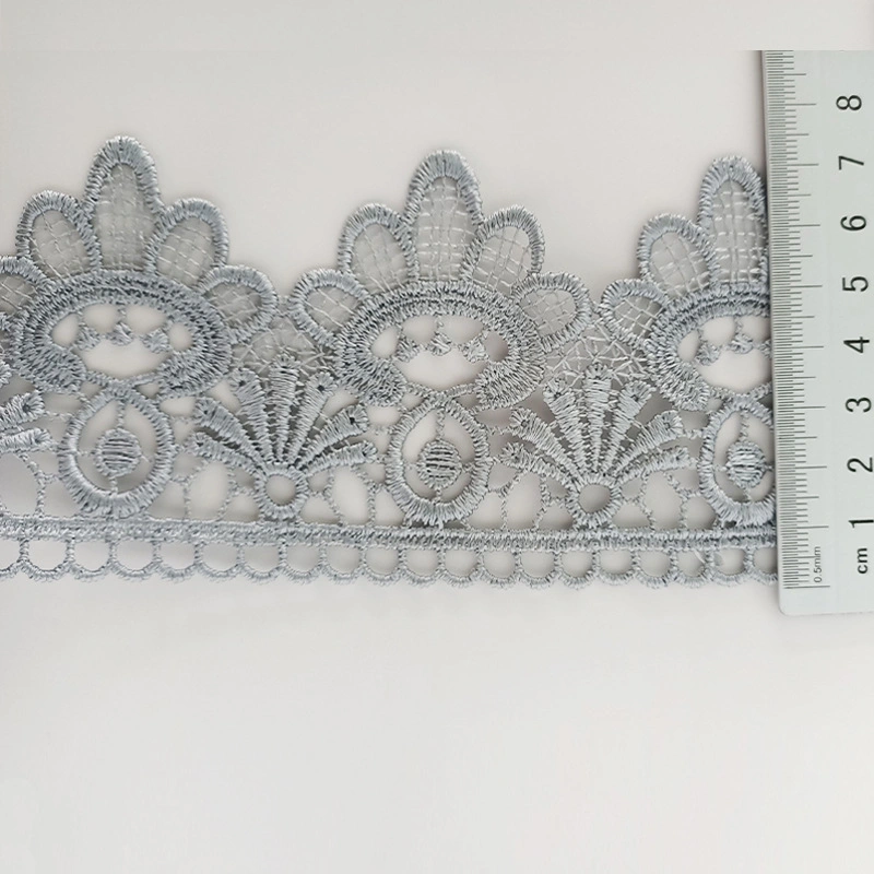 High quality/High cost performance  Beautiful Embroidery Chemical Lace