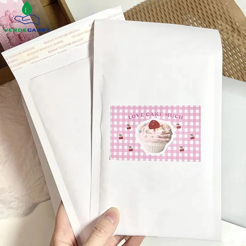 Custom Mailing Bag Self-Sealing Craft Paper Bubble Envelope Shipping Packaging Bag for Small Businesses