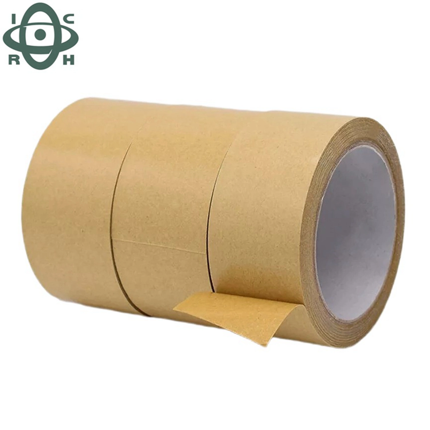 China Factory mejor venta de cinta de papel Kraft reforzado con fibra Alta calidad
