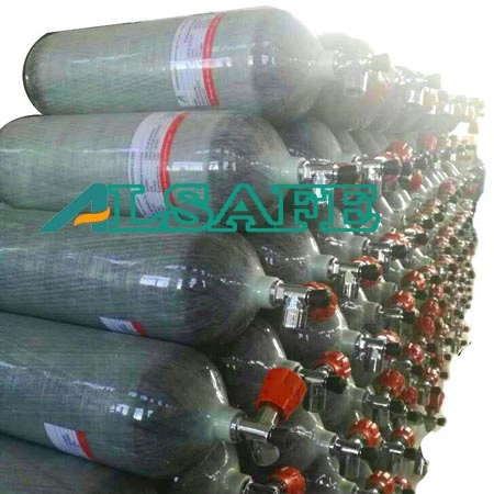 Alsafe Wholesale/Suppliers Carbon Fiber High Pressure Air Cylinder