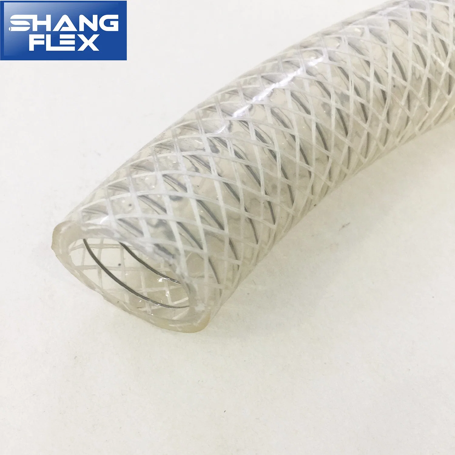 Anti Chemical PVC Fiber and Steel Wire Reinforced Hose for Water Oil Transfer