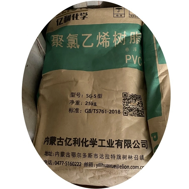 Polyvinyl Chloride (PVC) Resin Sg-5 Polypropylene PVC Granules Plastic Raw Materials