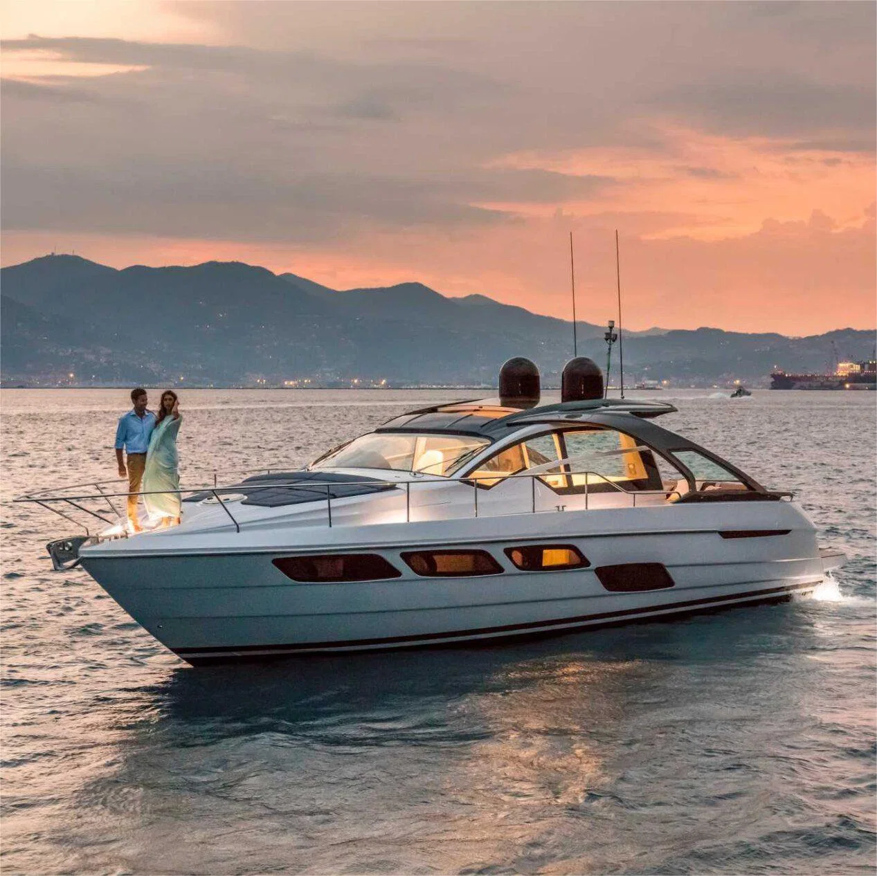 State-of-The-Art High-Quality 14-Meter Yacht with Voice-Activated Controls