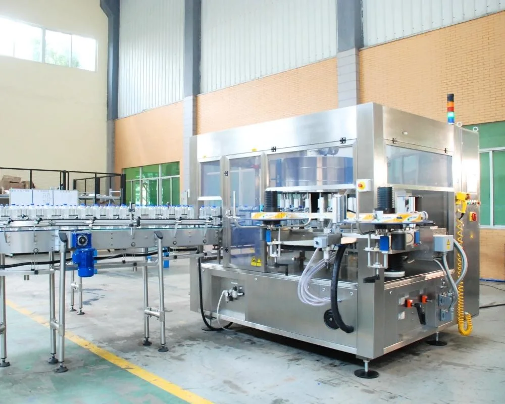 Automatic Fully OPP Hot Melt Label Machine Package Packing Labeling Equipment