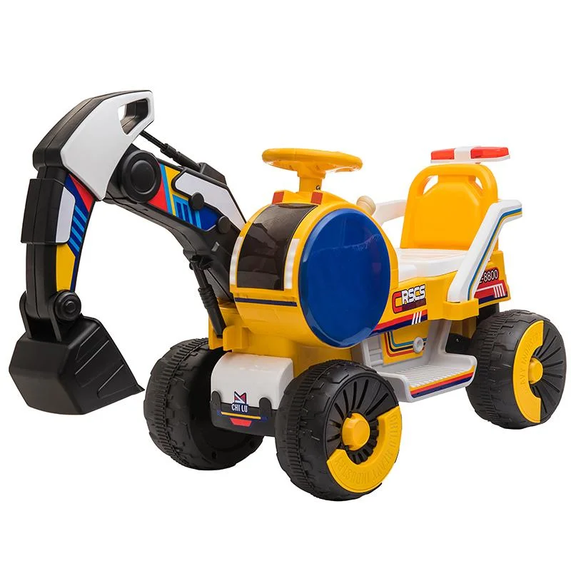 Multifunktionale Kinder elektrische Spielzeugauto / voll automatische Arm graben / Fernbedienung / vier Rad Baby Spielzeug Auto