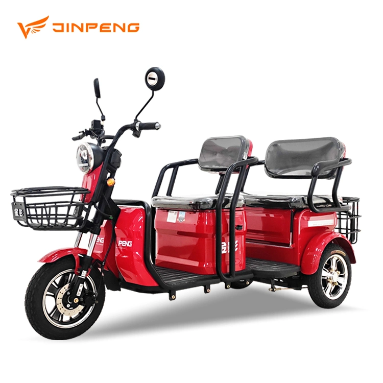 Jinpeng 2021 Nuevo diseño de 800W Smart Mini triciclo eléctrico para el pasajero, de alta calidad, el Brasil Venta caliente