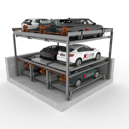 L'acier de bonne qualité de l'équipement voiture Multi-Storey Ascenseur Parking pour les sous-sol du système