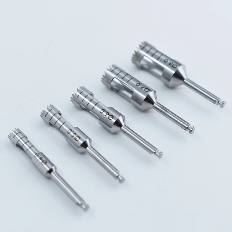 Stainless Steel Dental Implant Bone Trephine Drill