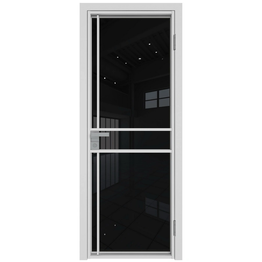 New Design Custom Color Popular Glass Double Hung Aluminium Side Door