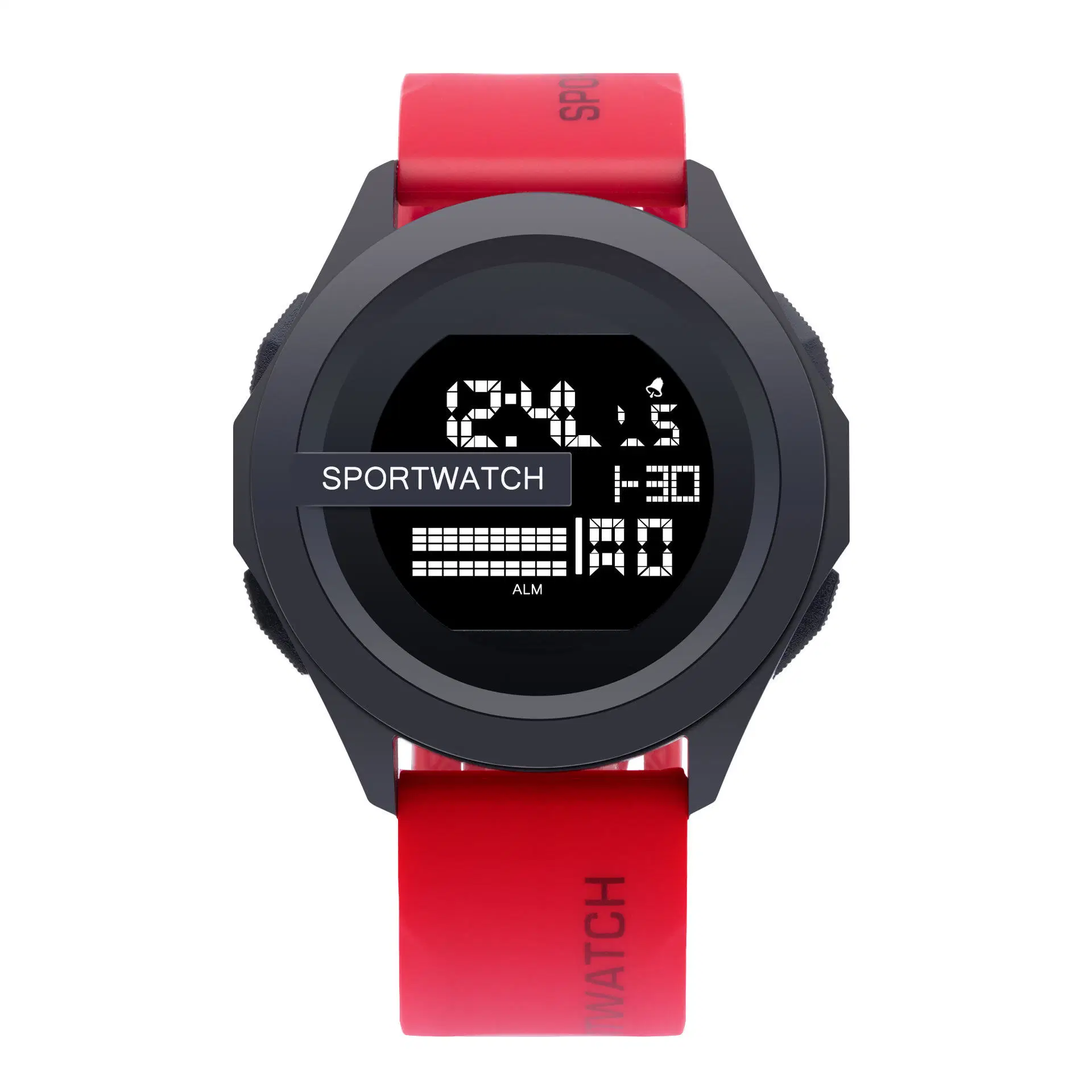 Electrónica de la moda relojes digitales inteligentes de silicona resistente al agua reloj deportivo de estudiantes