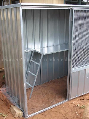 Suppliers. Low Cost Prefab Steel Poultry Chicken Shed House on Sale (DSF6X4-C1)