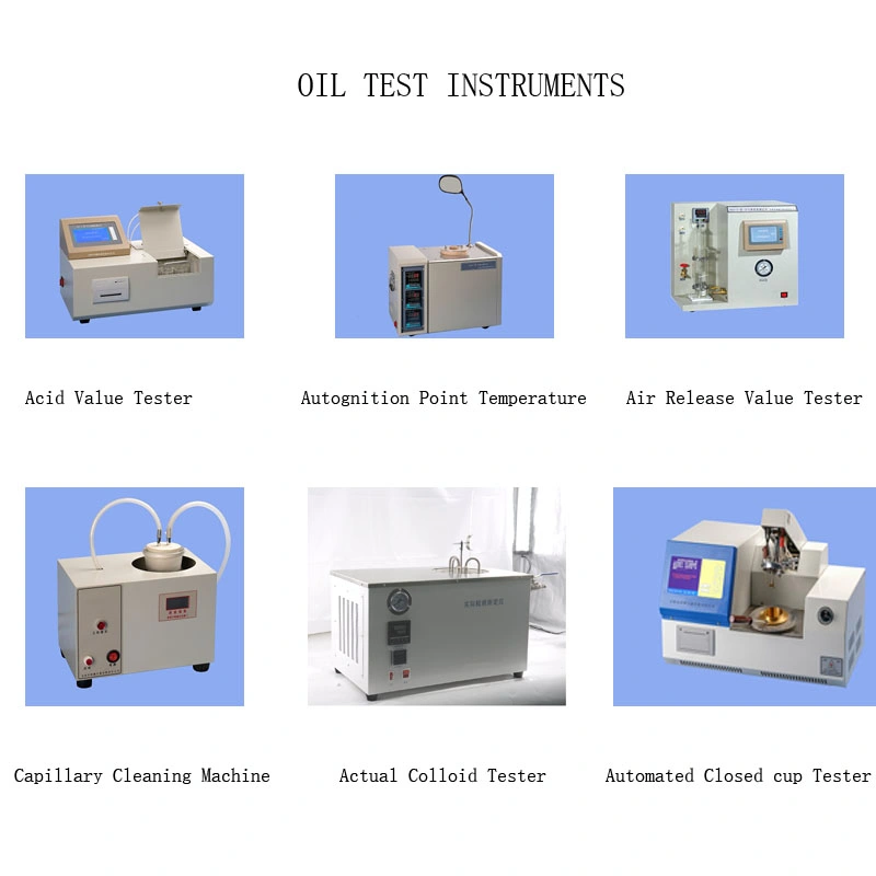 Óleos de medidores Gum/Colloid reais que testam óleos de equipamento Testerbt-2080 Equipamento