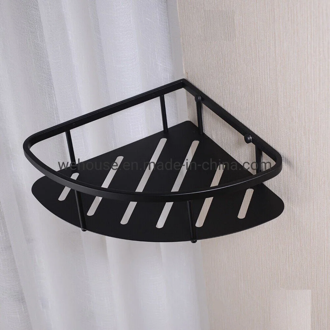 Stainless Steel Bathroom Storage Shelf Kitchen Shower Gel Shelf Rack Wall Hanging Bath Towel Caddy Basket Easy Install Toilet Holder We House Hardware