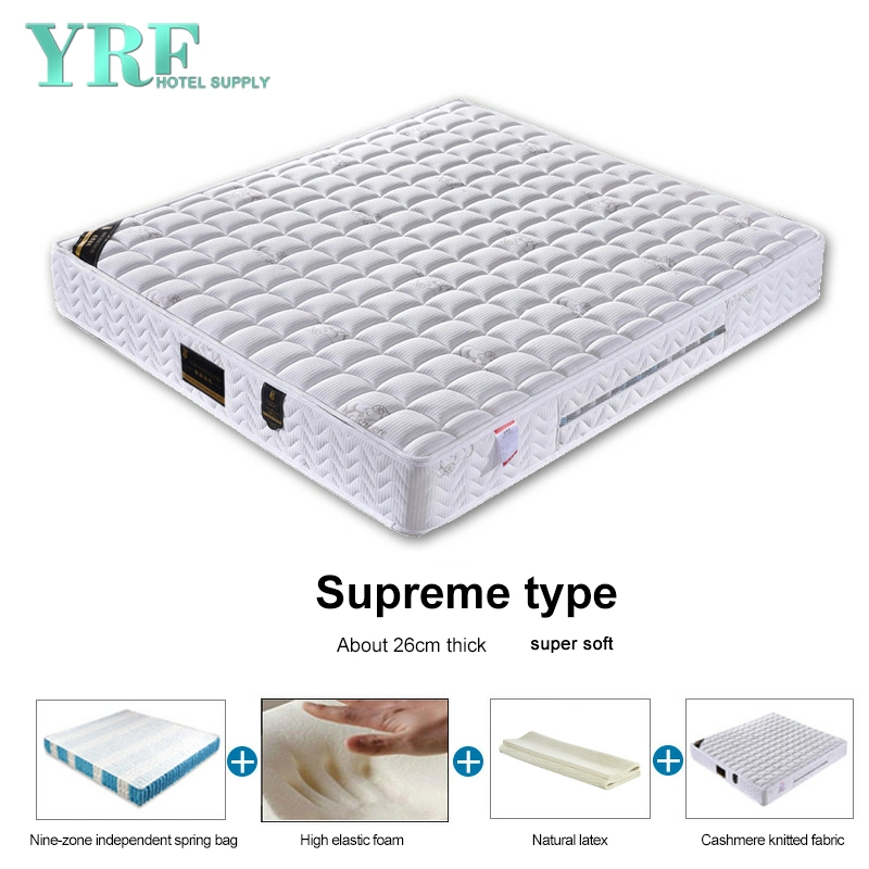 Manufacturer Pocket Spring Chinese Furniture Double Bed Latex Mattress for Home Bedroom