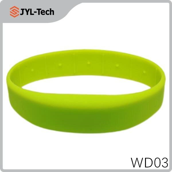 Customized 125kHz/13.56MHz Lf/Hf RFID Wristband Bracelet NFC Wrist Band Silicone