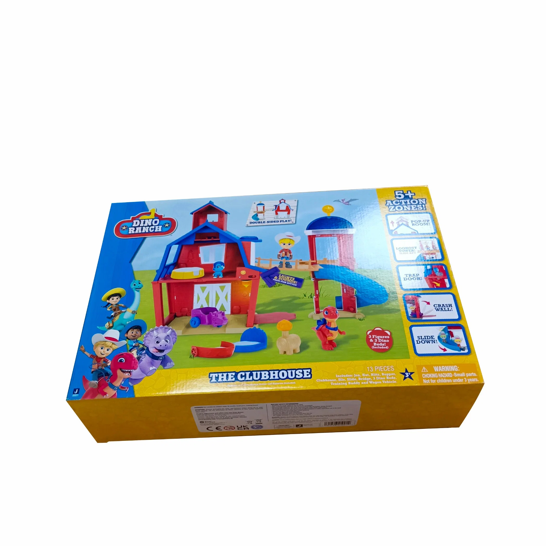 Factory Customized Hard Corrugated Children Toy Mailer Packaging Full Color Printing Glossy Lamination Box