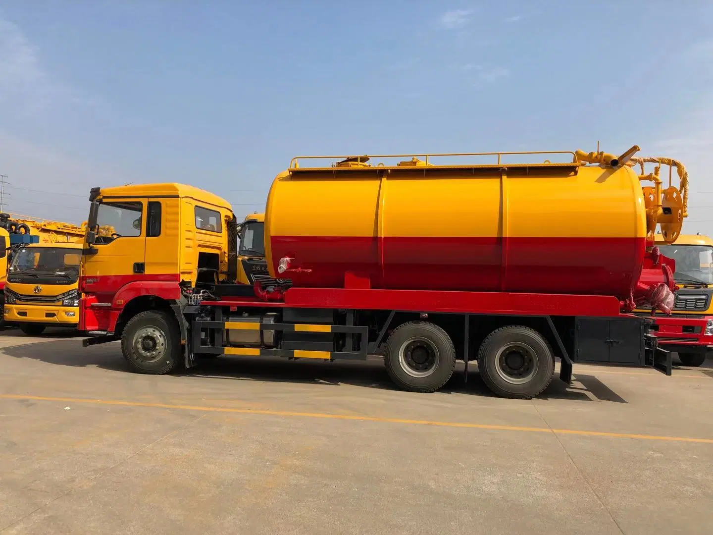 Shacman 16m3 18m3 Vacuum Tank 16000litres 18000litres Sewage Suction Cleaning Sewer Truck