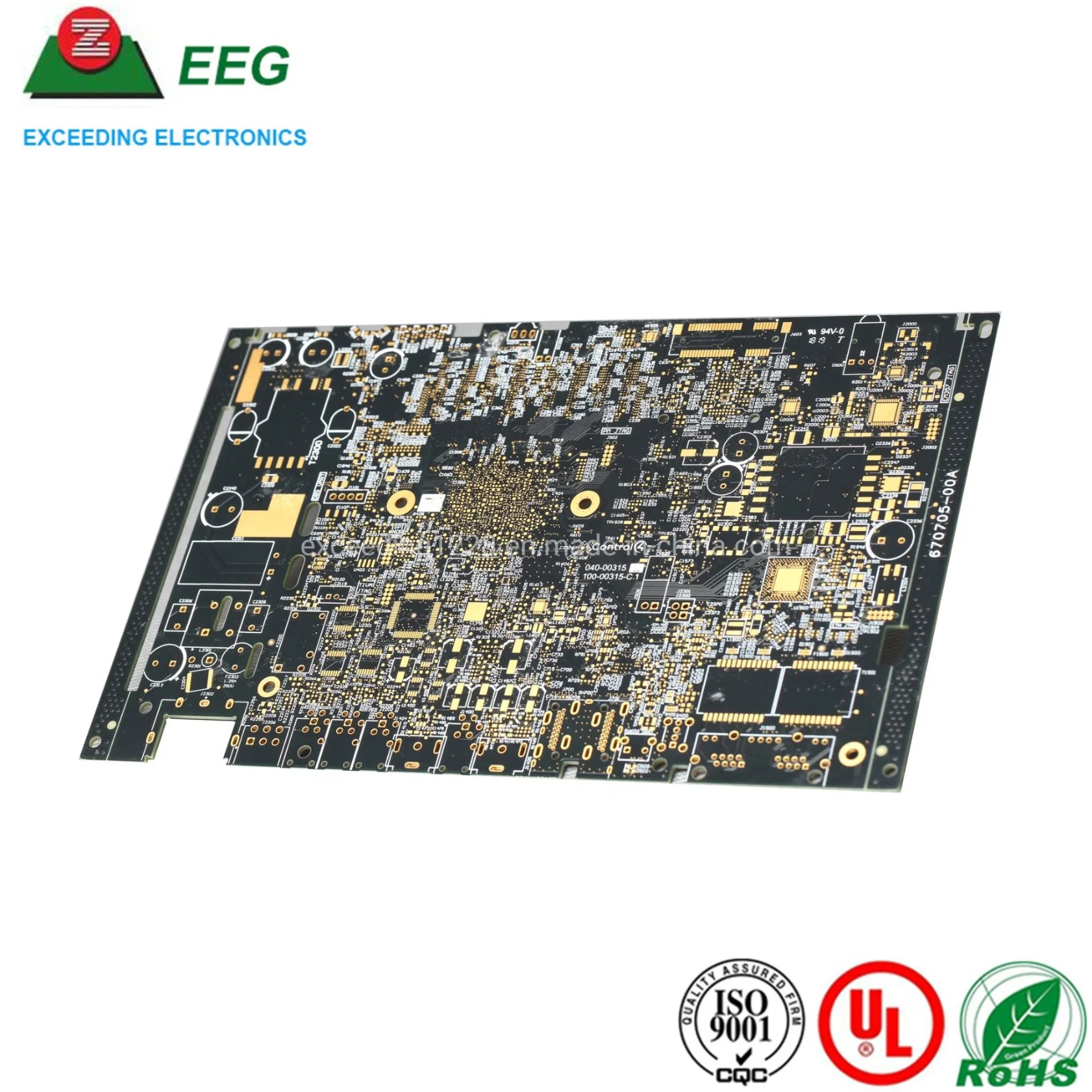 Fabrico de PCB multicamadas em placas de circuito impresso na China com PCB de uma só paragem Serviço de solução