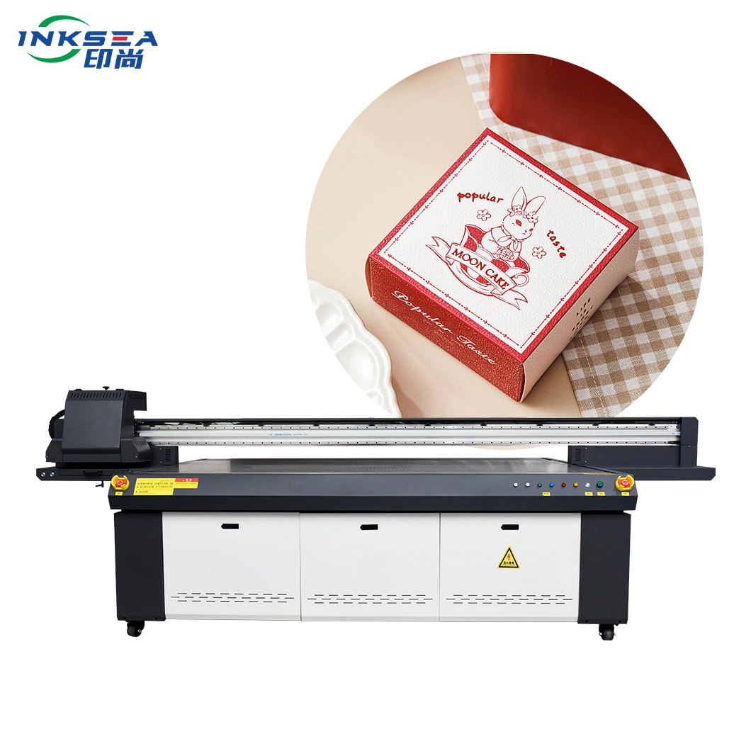 China Factory Large Format UV2513 Flat Panel Printer Ricoh G5/G6 Acrylic Cmyk+ Varnish White Glass Plastic Wood Ceramic Printing Machine Digital Printer