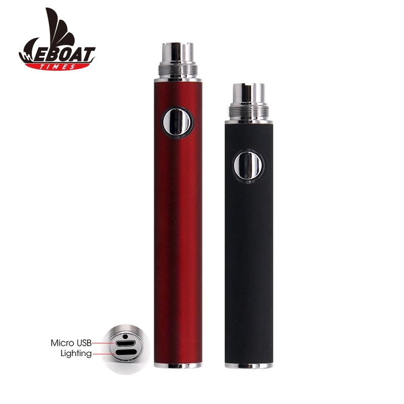 510 Thread Slim Twist Variable Voltage Vape Pen Battery with USB Charger