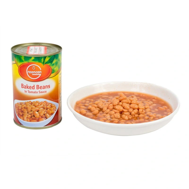 Healthy Food Canned Baked Beans in Tomato Sauce