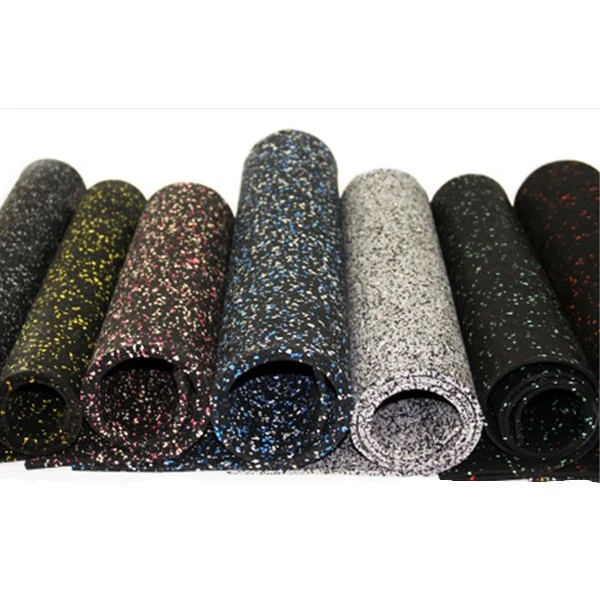 Factory Sell Star EPDM Rubber Flooring Rolls Gym Rubber Tile Mat for Sports Fitness Room