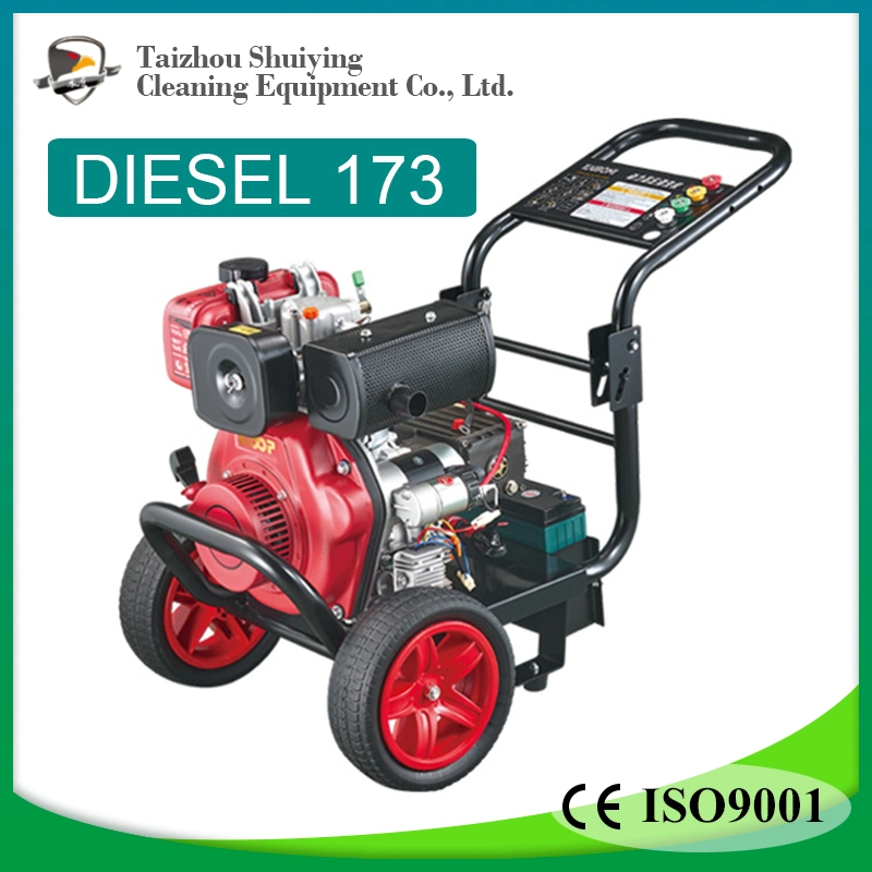 7HP/5.2kw Cold Water Diesel High Pressure Water Machine for Commercial Cleaning