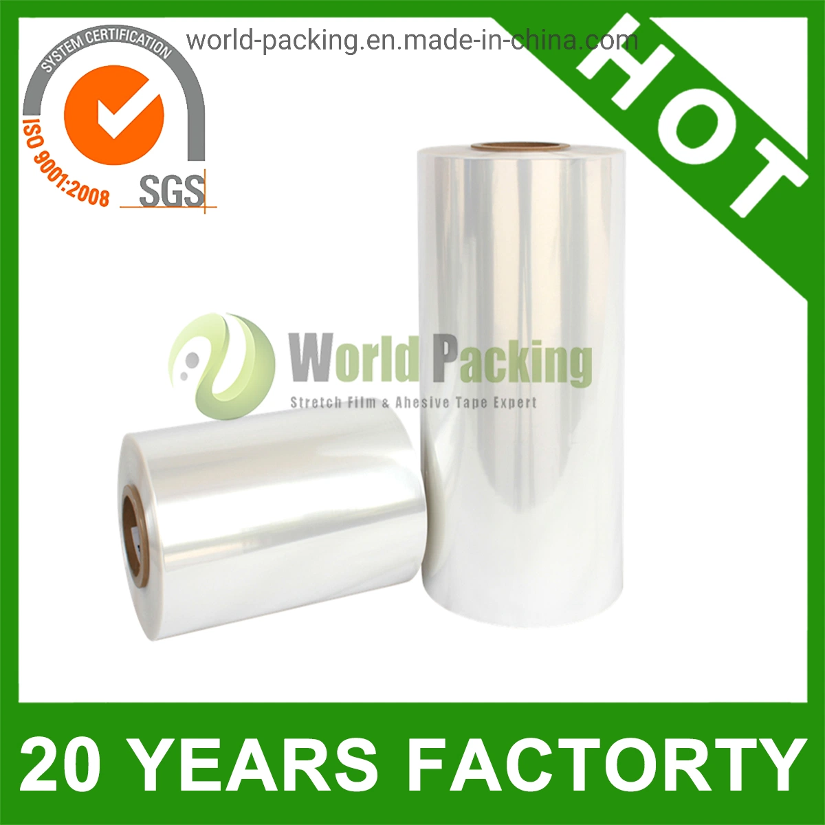 25mic POF Shrink Film for Packaging and Wrapping (HY-SF-068)