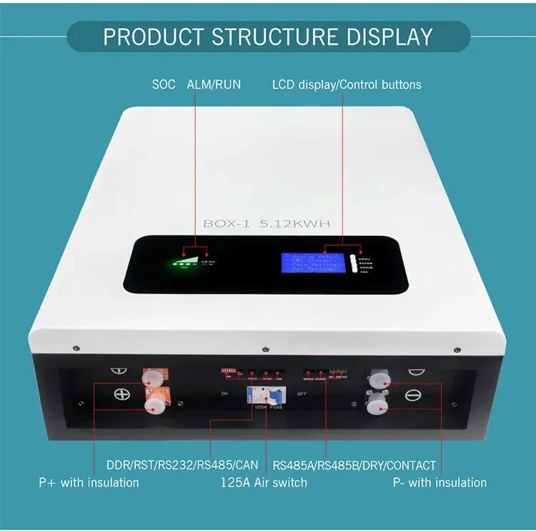 Home Storage System 48V Powerwall Power Lithium Ion Batteries 100 Ah