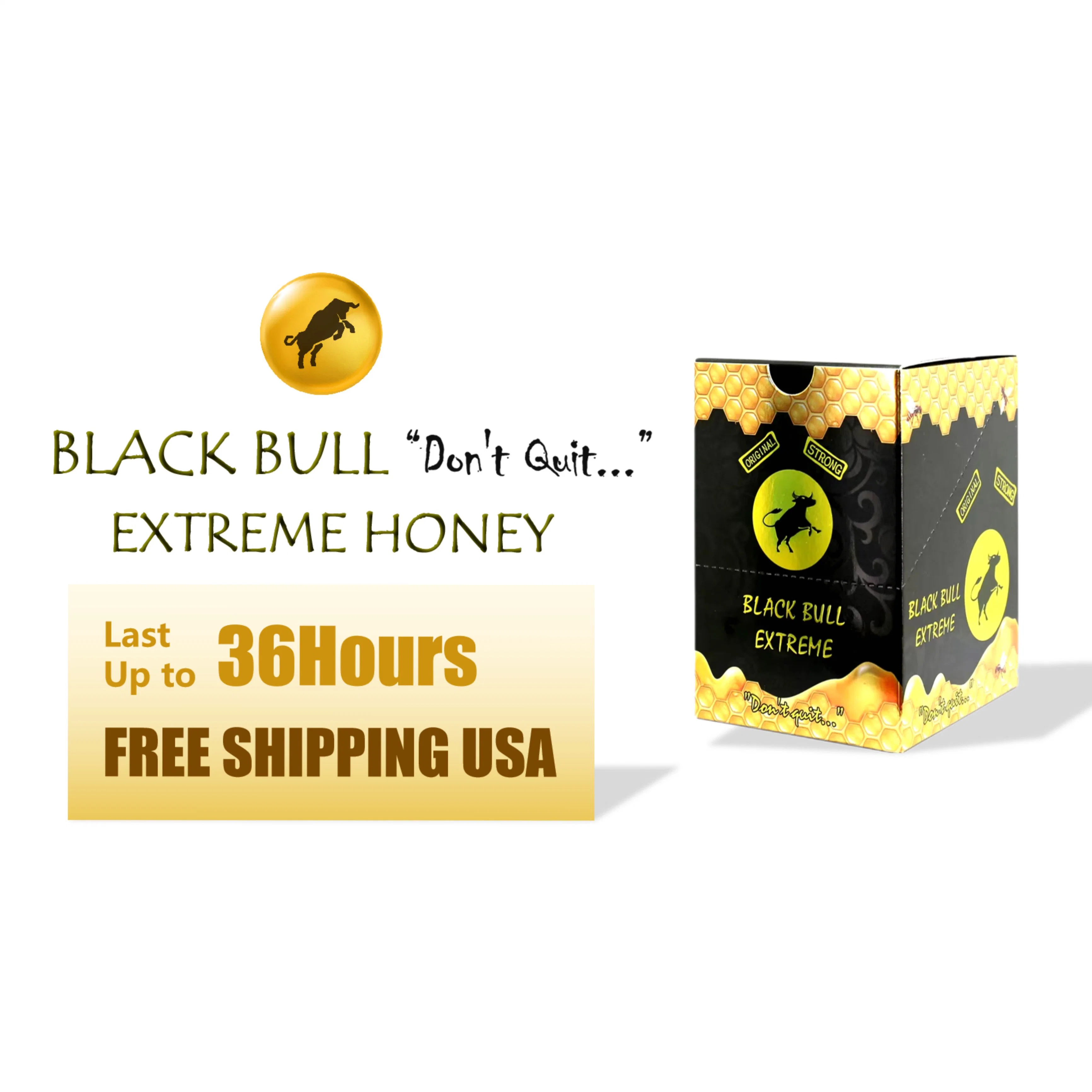 OEM Nuevo Diseño Black Bull Royal Honey para Hombre saludable