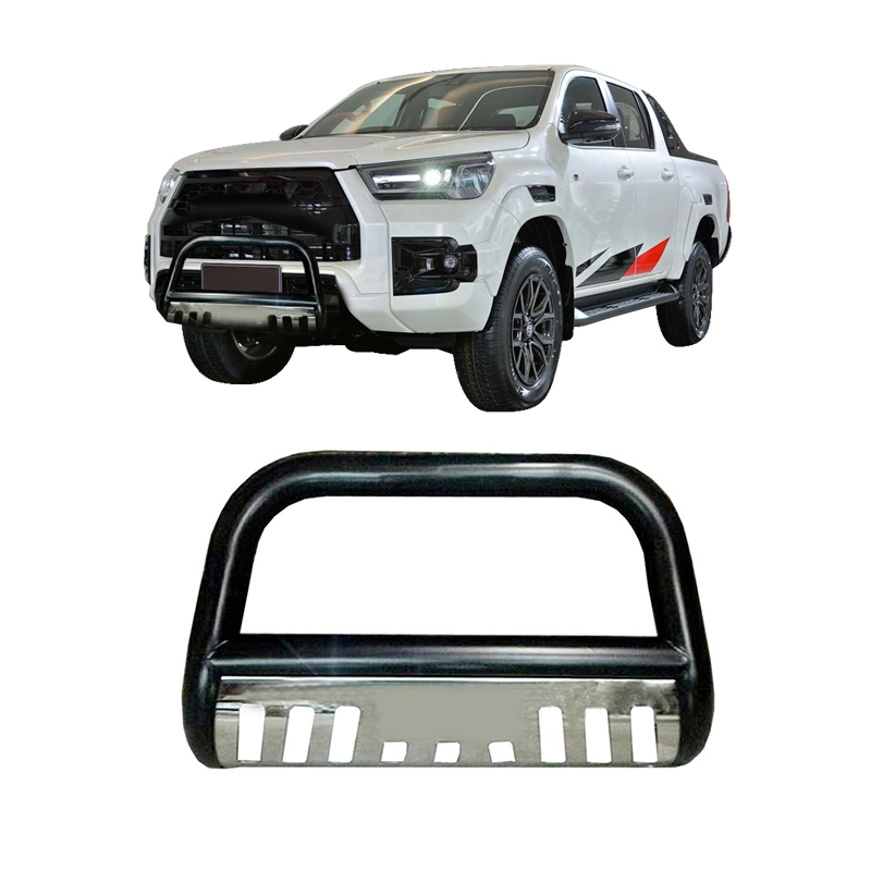 Black Bull Bar Brush Bumper Grille Guard Toyota Hilux Vigo Nissan Navara Ford Ranger Volkswagen Amarok