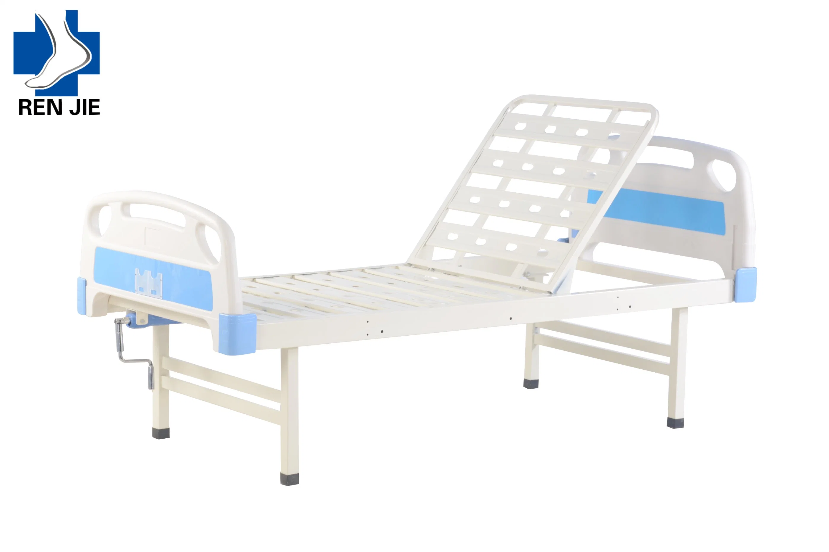 Luxury China Products/Suppliers Single Rock Beds Metal Multifunction Adjustable Medical Furniture Folding Manual Patient Nursing Beds Used Medicai Equipment