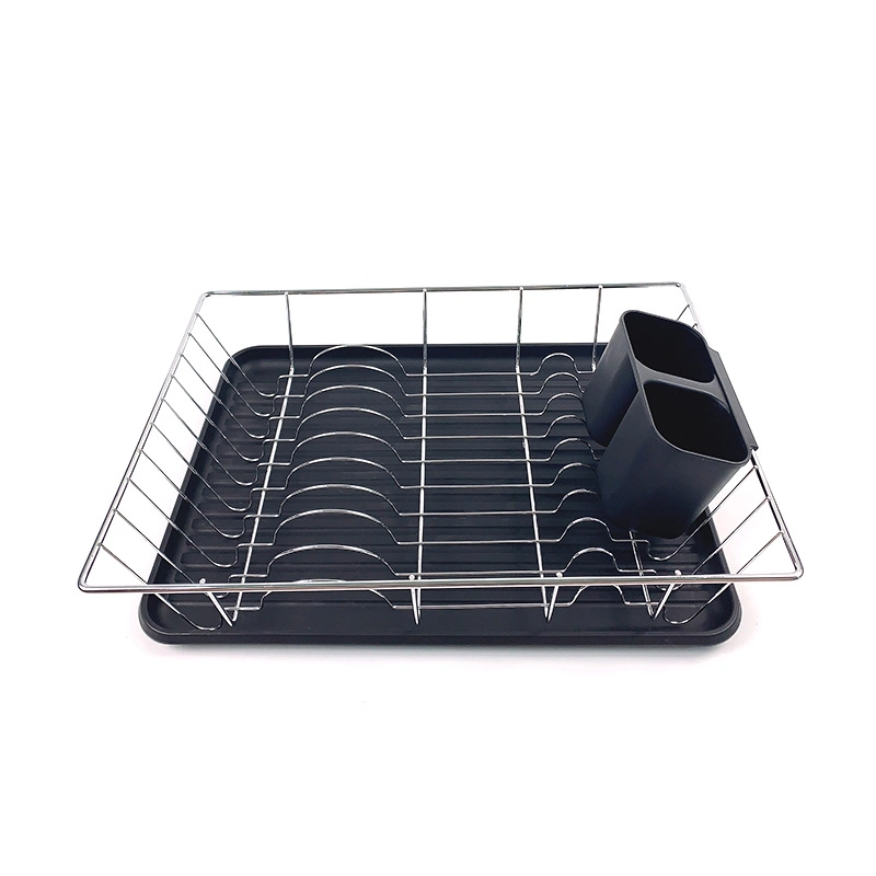 Utensilios Plato Drainer Metal Soporte de alambre Cocina estanterías de secado Bastidor