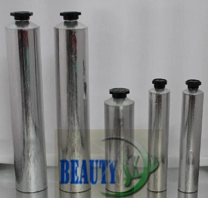 Empty Aluminum Collapsible Cosmetic Pharmaceutical Skincare Hair Color Cream Packaging Tube