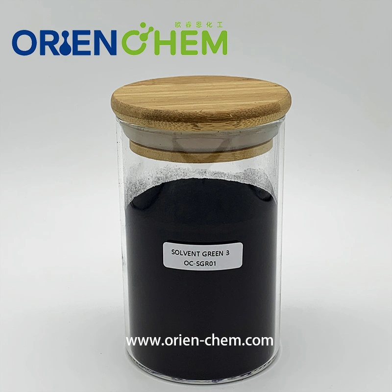 Solvent Dyestuff CAS: 128-80-3 Solvent Green 3 for Oil Coloring China Origin