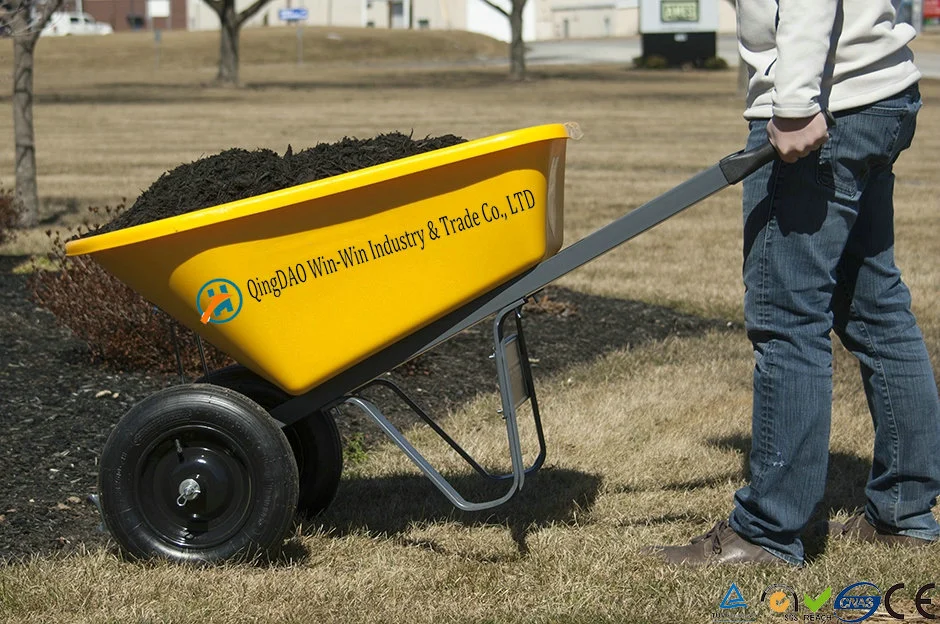 Американская модель большой сад Wheelbarrow лотка