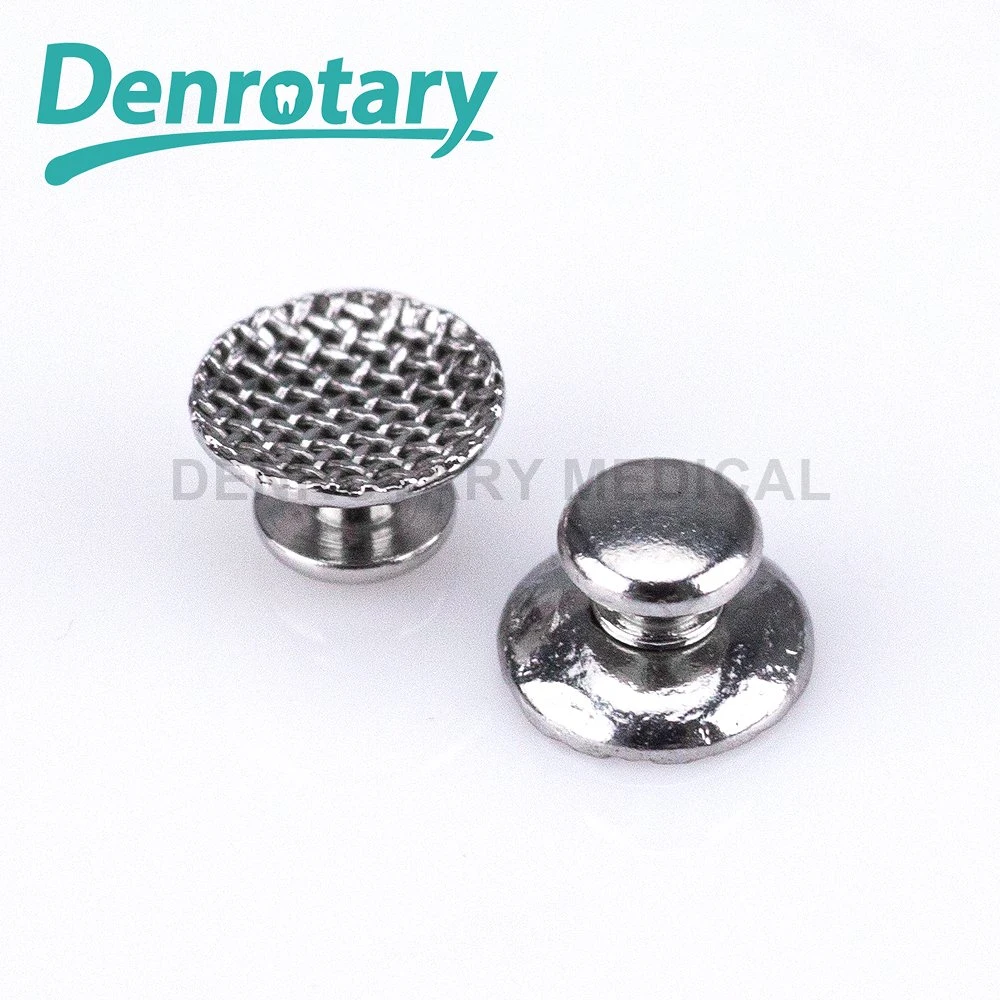 Comfortable Medical Metal Bondable Dental Orthodontic Lingual Button