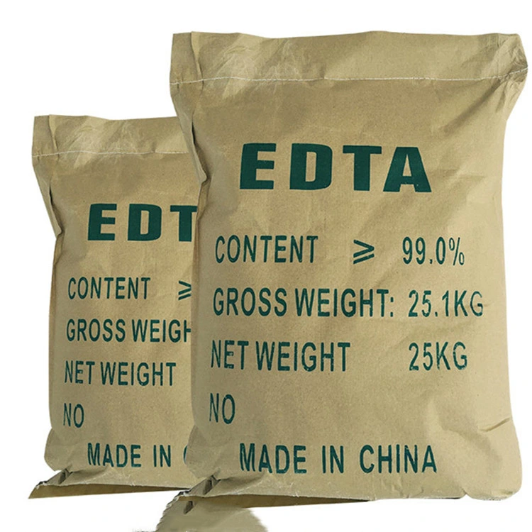 China proveedor EDTA Tetrasodium Ehylenediaminetetra sal de ácido acético 99%de EDTA Mín.