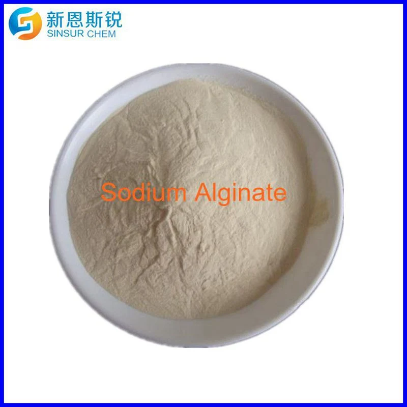 Food Additives High Viscosity Thickeners 9005-38-3 Sodium Alginate