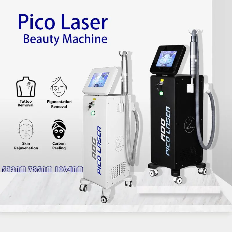 Tecnologia da Coreia Picosecond Laser Remoção do tatuagem Equipamento de beleza